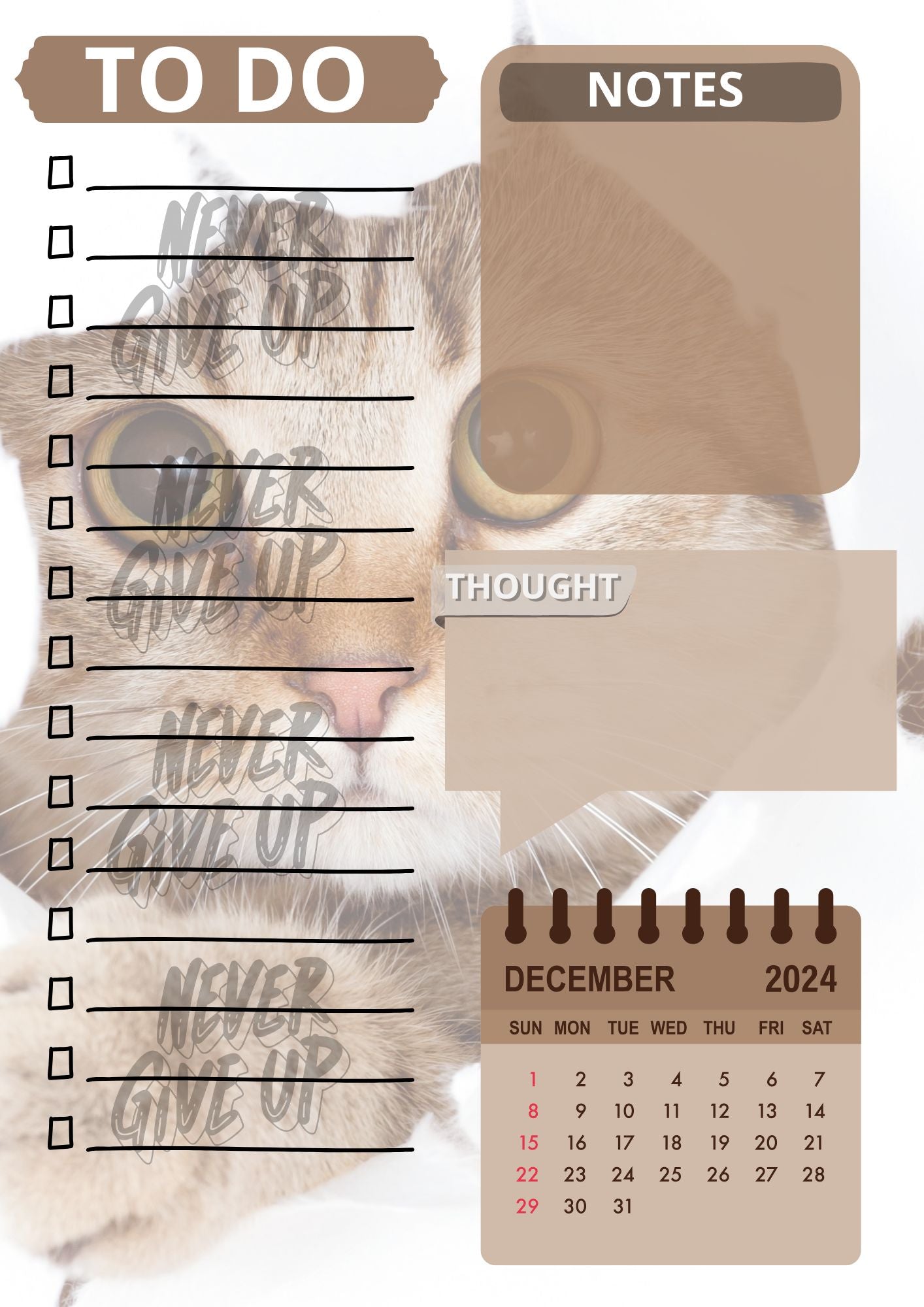 "DO IT" Planner - December